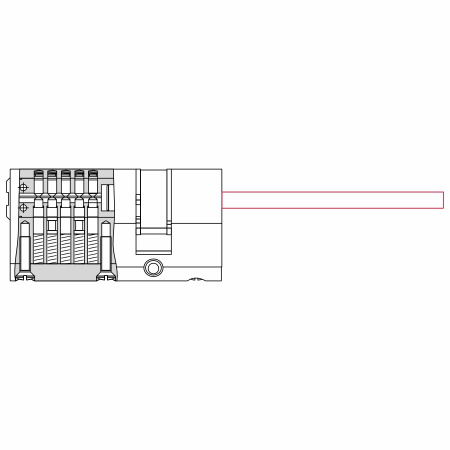 Цилиндровый механизм Гардиан GH Termo [Термо] ключ-шток Латунь